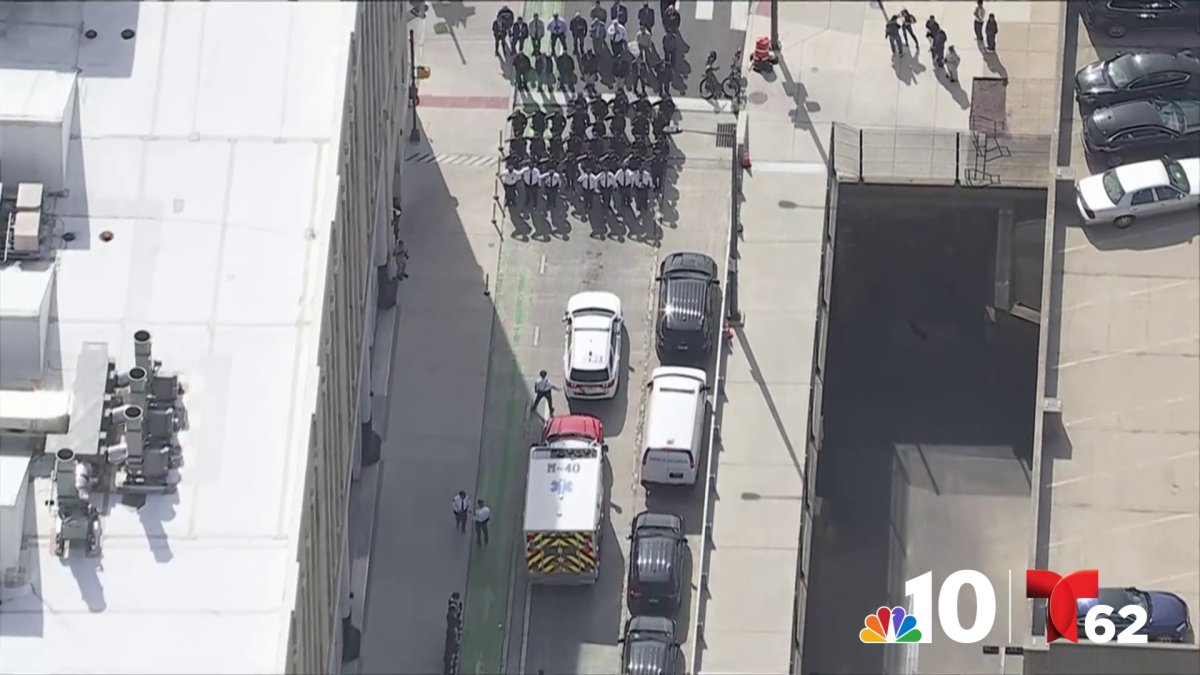 WATCH: Procession held for slain Philadelphia Police Officer Shane Seiber