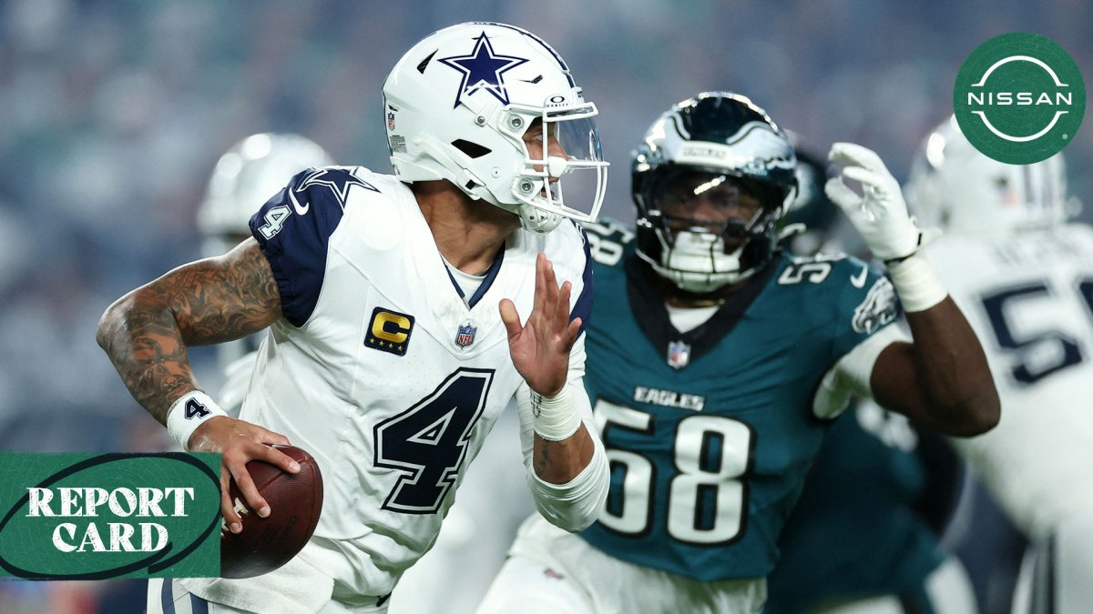 Eagles grades by position after loss to Cowboys