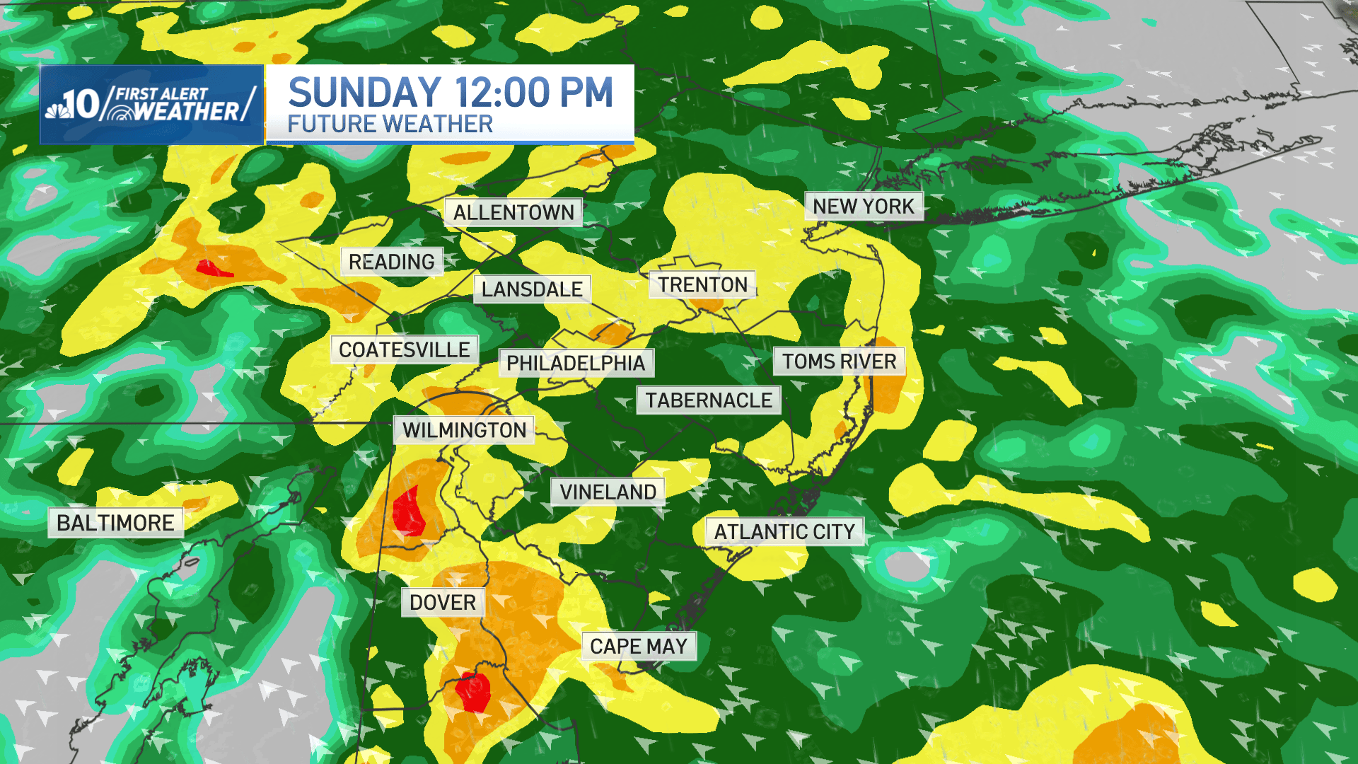 After lovely Saturday, Isaias remnants bring heavy rain to Philly on Sunday