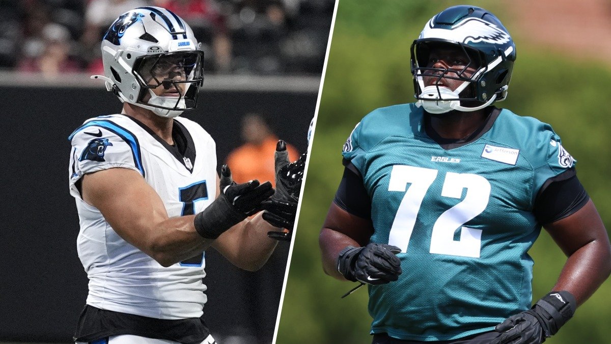 Eagles-Panthers matchups to watch in Week 6