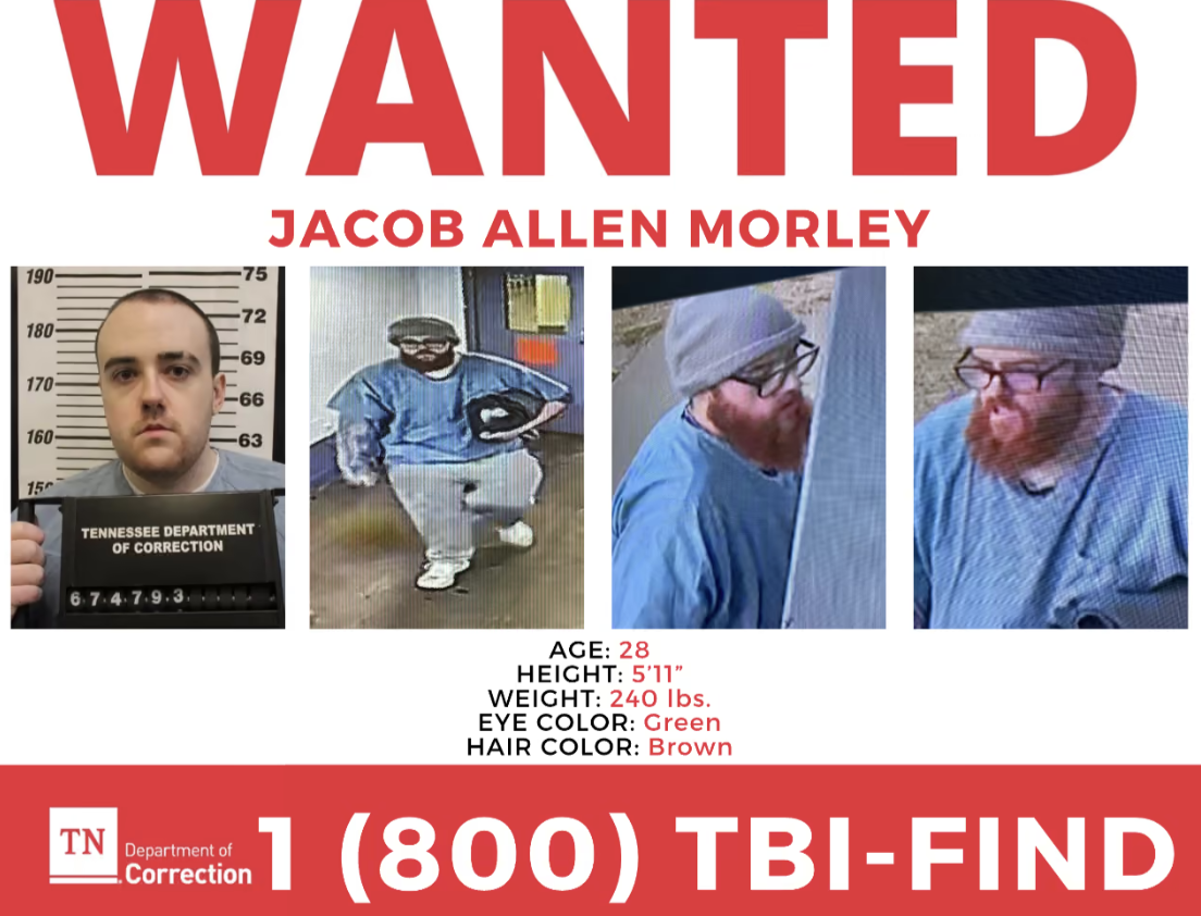Convicted killer escapes Tennessee prison – NBC10 Philadelphia