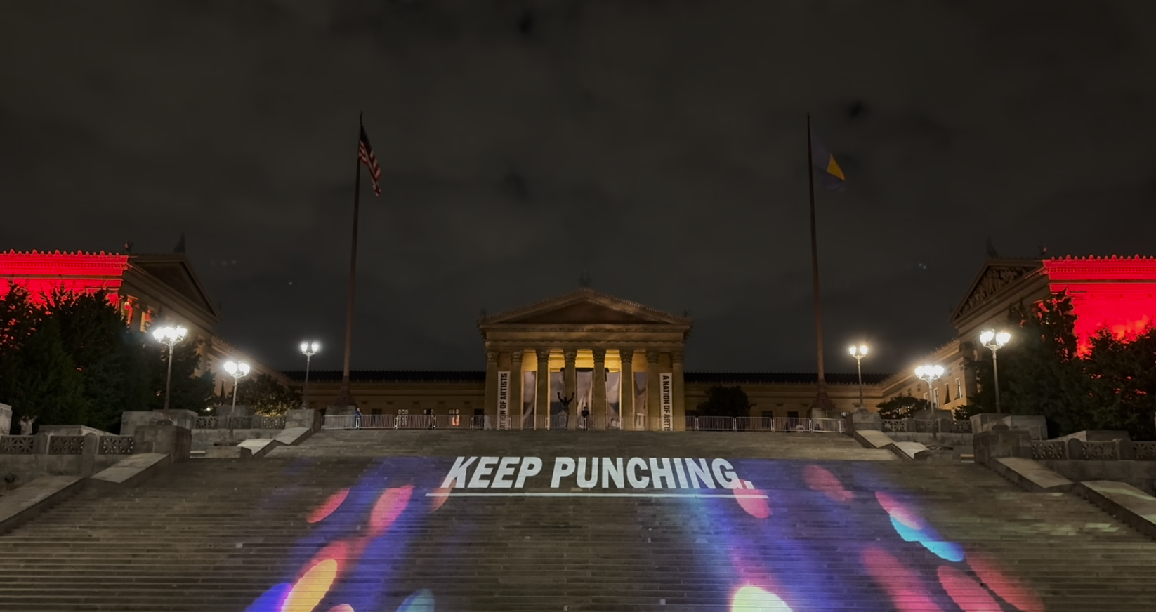 Rocky steps light up for 4 nights to mark film’s 50th – NBC10 Philadelphia
