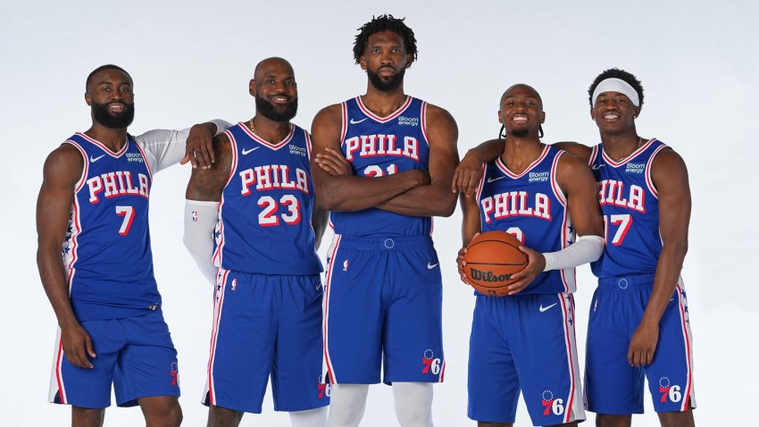 Sixers starting lineup