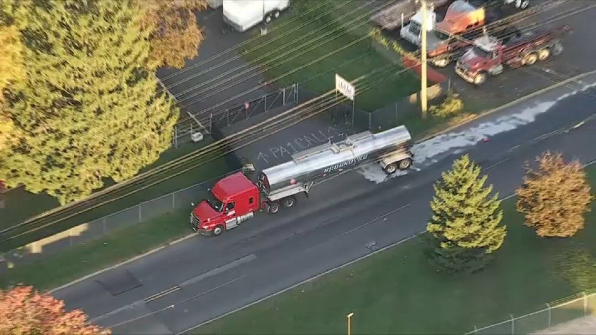 Hazmat situation causes traffic backup around Street Road in Bensalem
