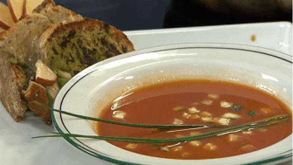 Tomato Soup and Grilled Cheese With A Twist