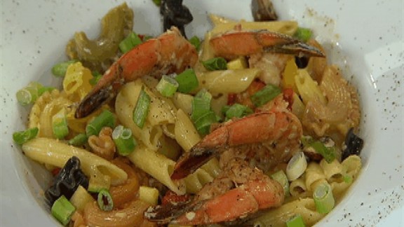 Shrimp Veggie Pasta