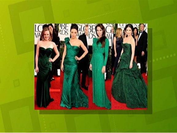 Golden Globe Fashions