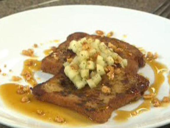 Caramel Apple French Toast