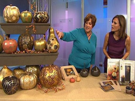 Gorgeous Guilded Pumpkins