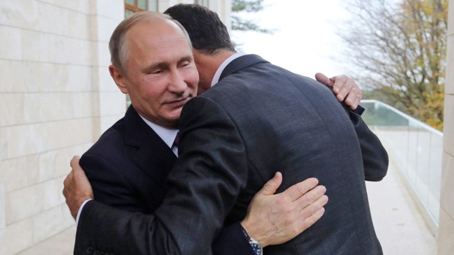 Putin Talks Post War Syria With Assad Trump