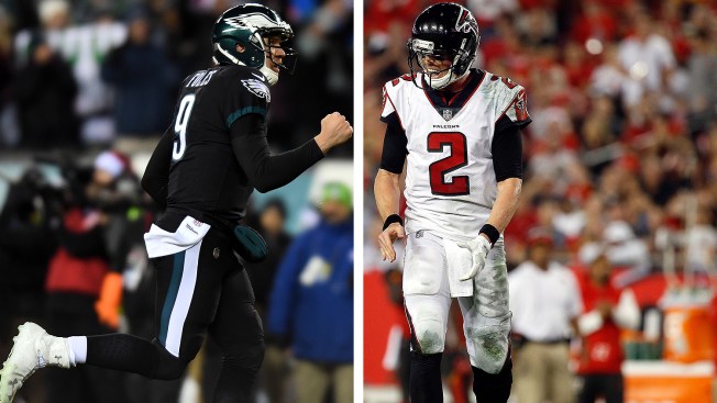 Falcons land key turnover on fortuitous bounce
