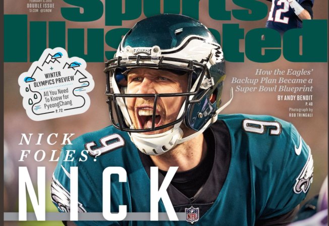 Nick Foles Graces Cover of Sports Illustrated's Super Bowl 