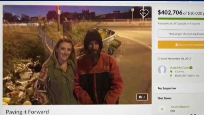homeless vet will get the full 400 000 a new jersey couple is